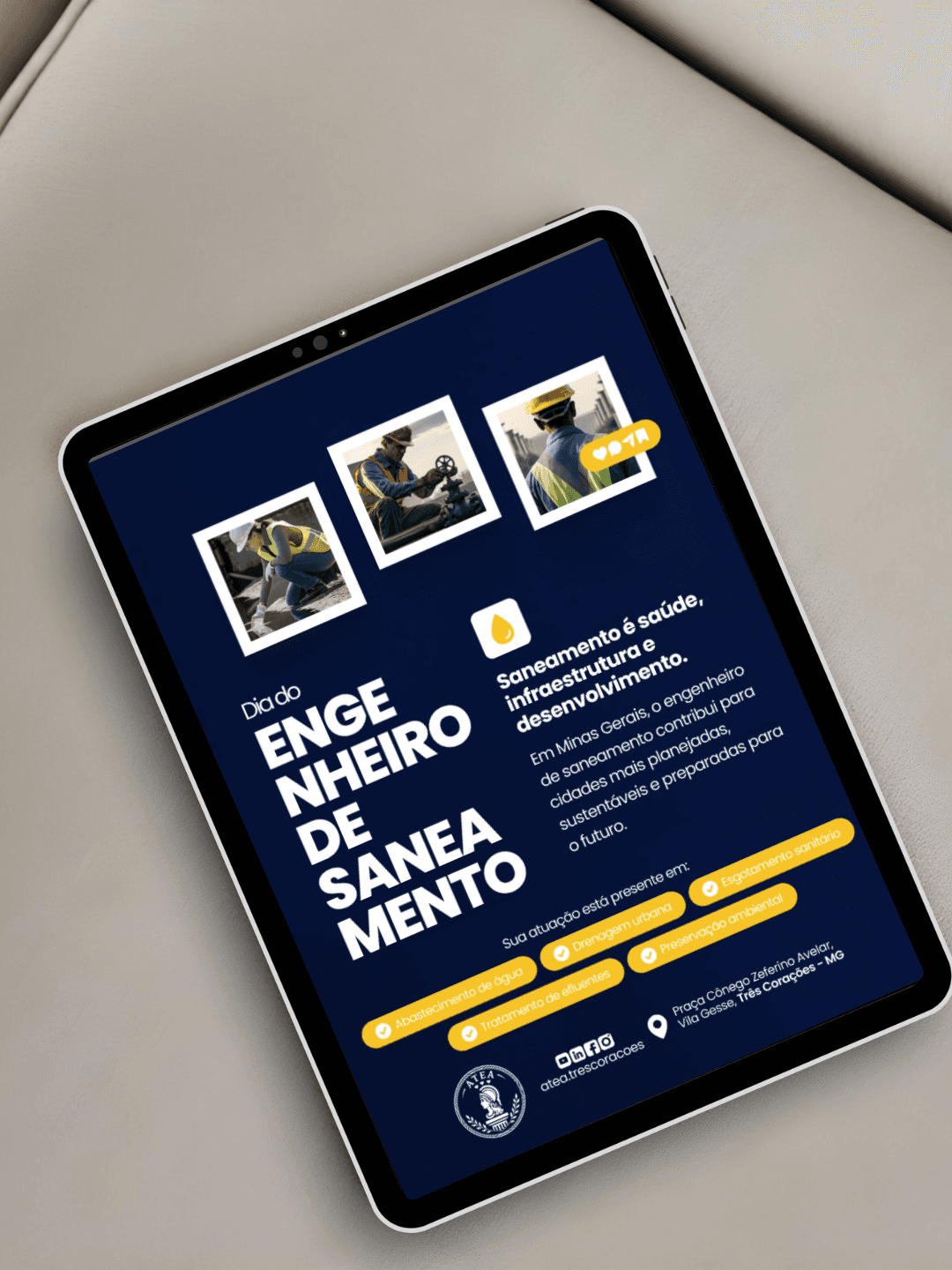 Saneamento básico é saúde, infraestrutura e qualidade de vid